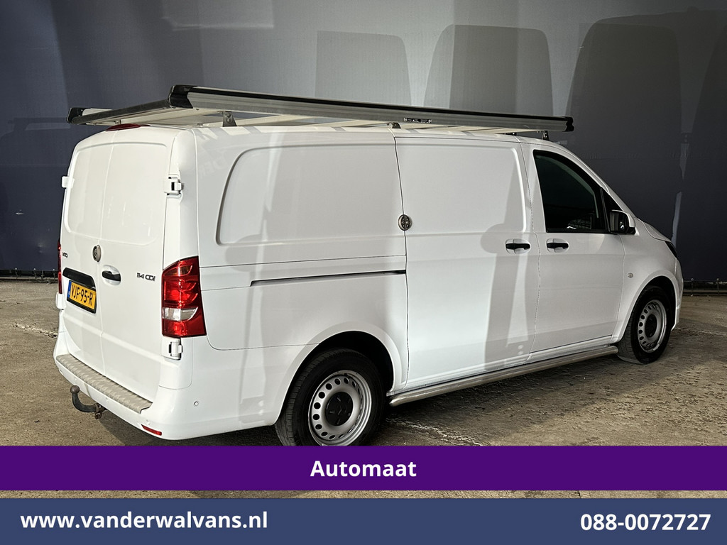 Mercedes-Benz Vito 114 CDI 136pk 9G-Tronic Automaat L2H1 Euro6 Airco | Camera | Navigatie | Imperiaal | 2500kg Trekhaak | Cruisecontrol Apple Carplay, Android Auto, Parkeersensoren, Sidebars 12