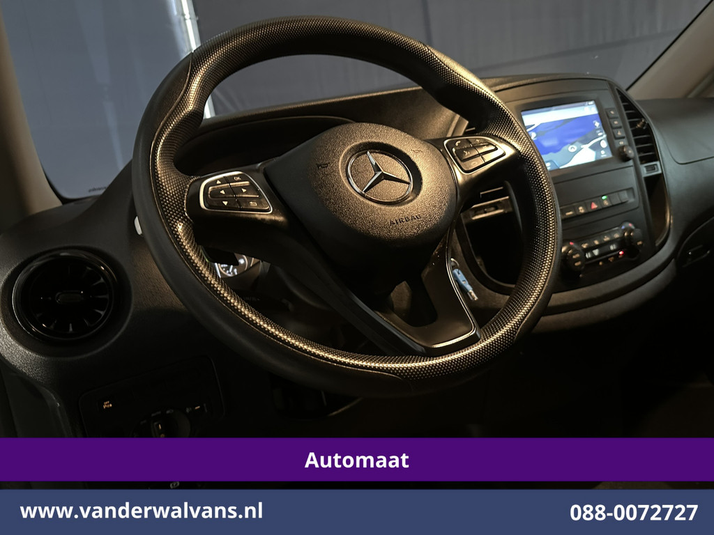 Mercedes-Benz Vito 114 CDI 136pk 9G-Tronic Automaat L2H1 Euro6 Airco | Camera | Navigatie | Imperiaal | 2500kg Trekhaak | Cruisecontrol Apple Carplay, Android Auto, Parkeersensoren, Sidebars 16