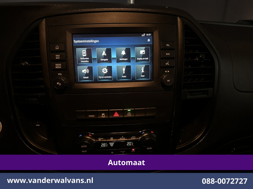 Mercedes-Benz Vito 114 CDI 136pk 9G-Tronic Automaat L2H1 Euro6 Airco | Camera | Navigatie | Imperiaal | 2500kg Trekhaak | Cruisecontrol Apple Carplay, Android Auto, Parkeersensoren, Sidebars 18