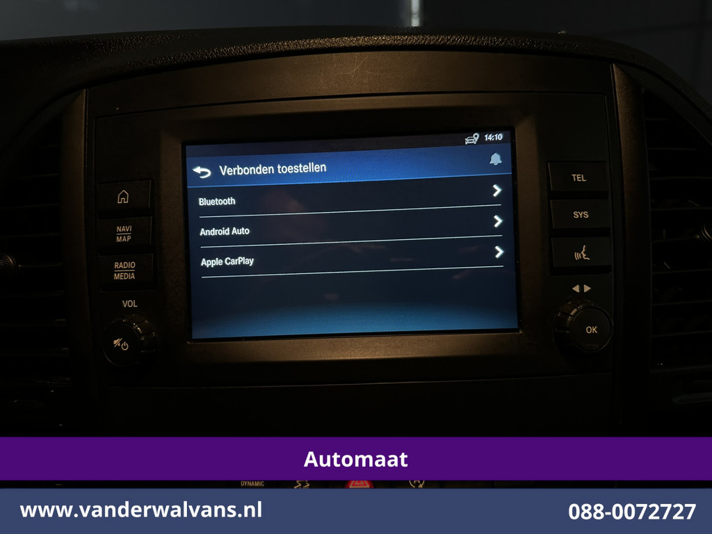 Mercedes-Benz Vito 114 CDI 136pk 9G-Tronic Automaat L2H1 Euro6 Airco | Camera | Navigatie | Imperiaal | 2500kg Trekhaak | Cruisecontrol Apple Carplay, Android Auto, Parkeersensoren, Sidebars 7