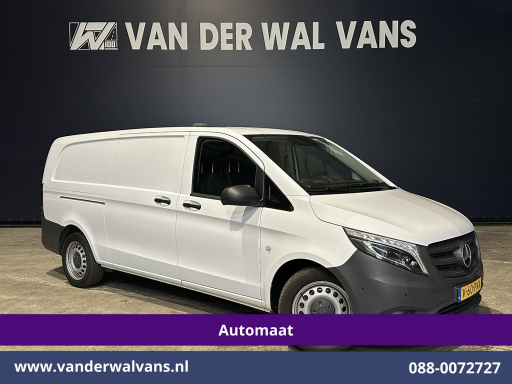 Mercedes-Benz Vito 114CDI 136pk Automaat L3H1 Euro6 Airco | Camera | Navigatie | Apple Carplay | LED Cruisecontrol, Android Auto, Stoelverwarming, Parkeersensoren, Bijrijdersbank, Achterklep