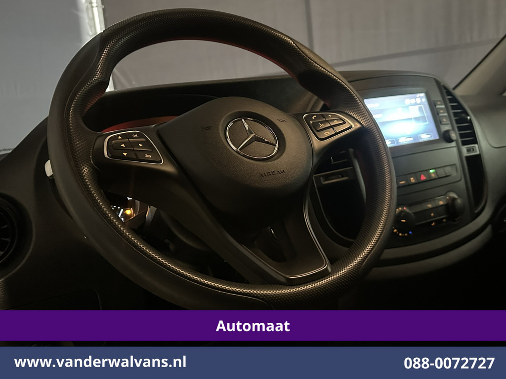 Mercedes-Benz Vito 114CDI 136pk Automaat L3H1 Euro6 Airco | Camera | Navigatie | Apple Carplay | LED Cruisecontrol, Android Auto, Stoelverwarming, Parkeersensoren, Bijrijdersbank, Achterklep 19
