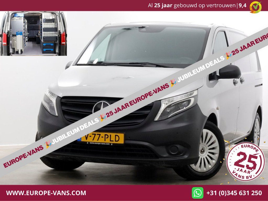 Mercedes-Benz Vito 114 CDI 136pk Compact 9G Automaat 2x Schuifdeur/LED/Camera/Inrichting 07-2022