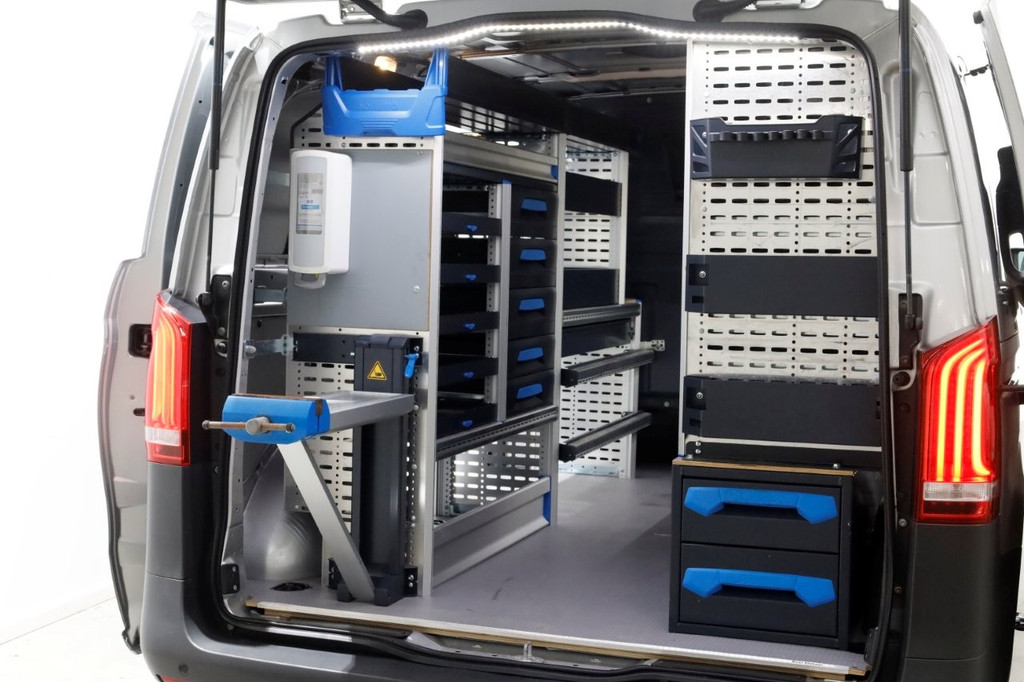 Mercedes-Benz Vito 114 CDI 136pk Compact 9G Automaat 2x Schuifdeur/LED/Camera/Navi/Inrichting 04-2022 14