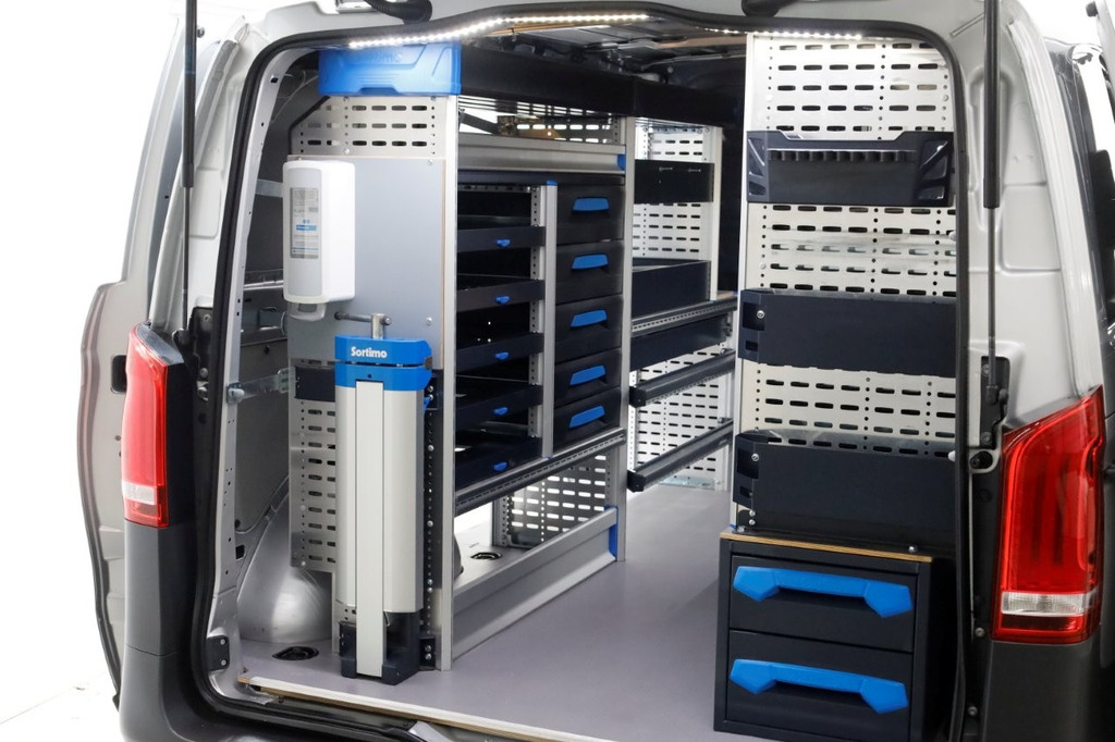 Mercedes-Benz Vito 114 CDI 136pk Compact 9G Automaat 2x Schuifdeur/LED/Camera/Navi/Inrichting 05-2022 14