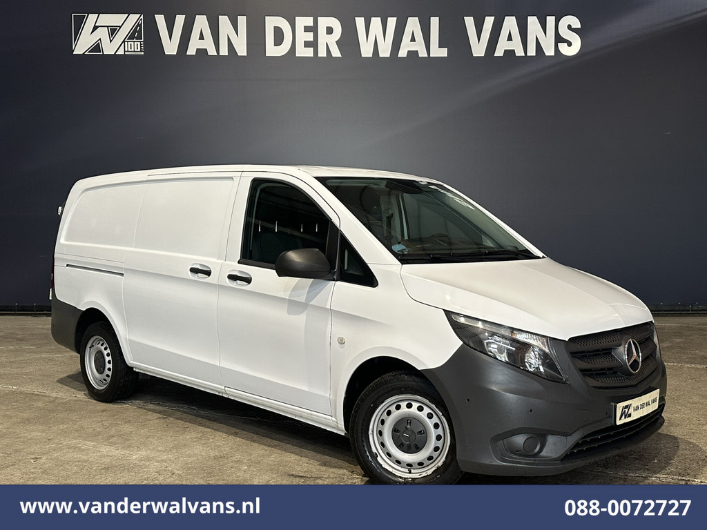 Mercedes-Benz Vito 114 CDI 136pk L2H1 Euro6 Airco | Camera | Apple Carplay | Cruisecontrol Android Auto, Parkeersensoren, Bijrijdersbank