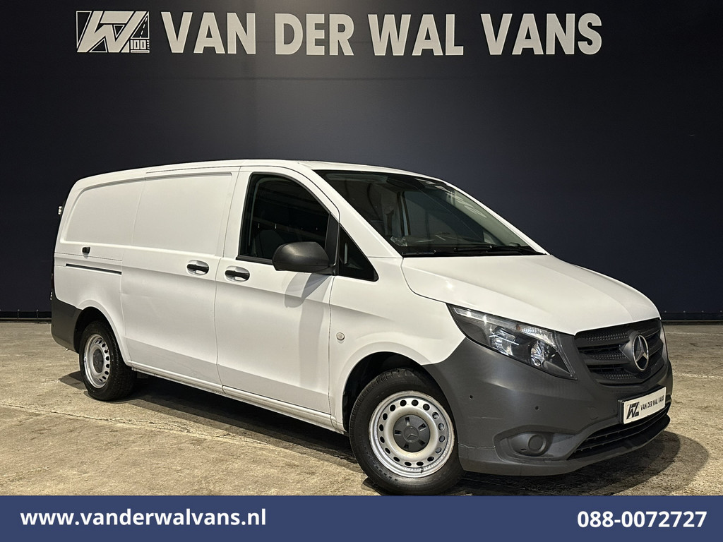 Mercedes-Benz Vito 114 CDI 136pk L2H1 Euro6 Airco | Camera | Bijrijdersbank | Cruisecontrol | Trekhaak Parkeersensoren, stoelverwarming