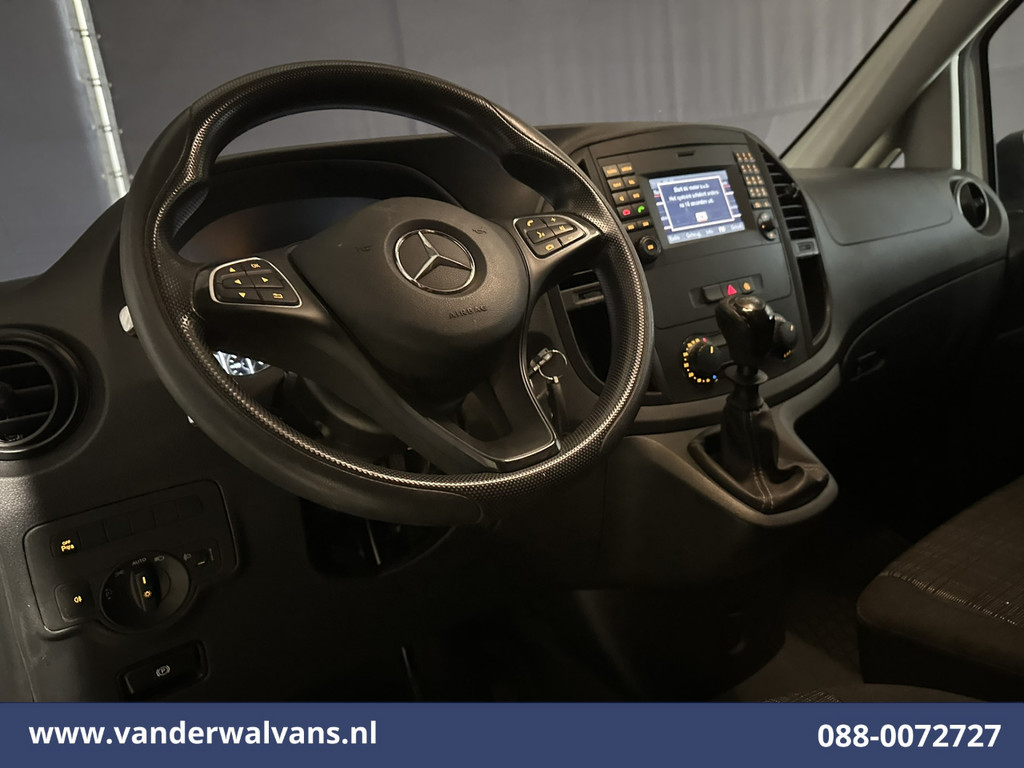Mercedes-Benz Vito 114 CDI 136pk L2H1 Euro6 Airco | Camera | Bijrijdersbank | Cruisecontrol | Trekhaak Parkeersensoren, stoelverwarming 6