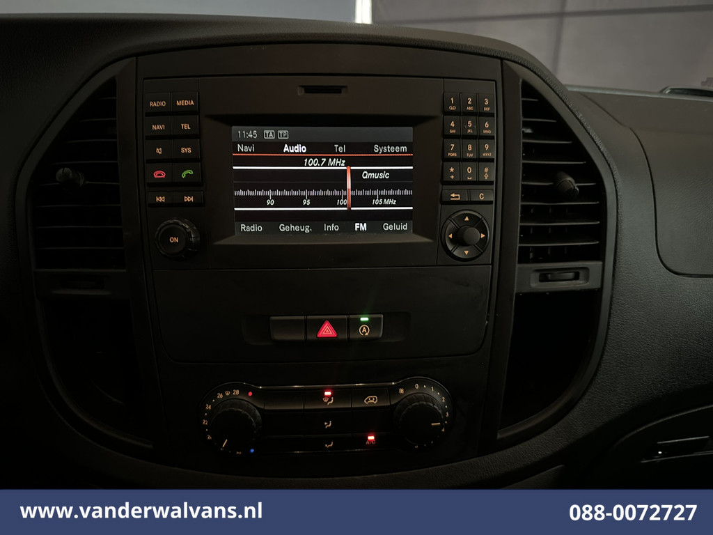 Mercedes-Benz Vito 114 CDI 136pk L2H1 Euro6 Airco | Camera | Cruisecontrol | Stoelverwarming Trekhaak, Parkeersensoren, Bijrijdersbank 15