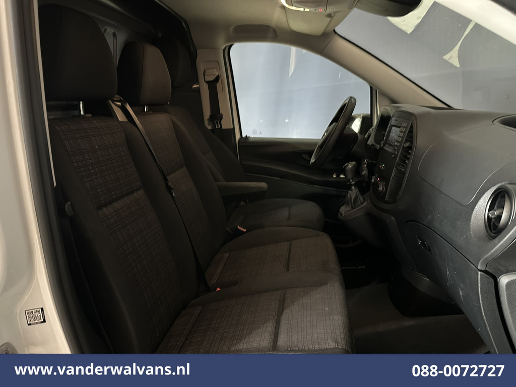 Mercedes-Benz Vito 114 CDI 136pk L2H1 Euro6 Airco | Camera | Cruisecontrol | Stoelverwarming Trekhaak, Parkeersensoren, Bijrijdersbank 6