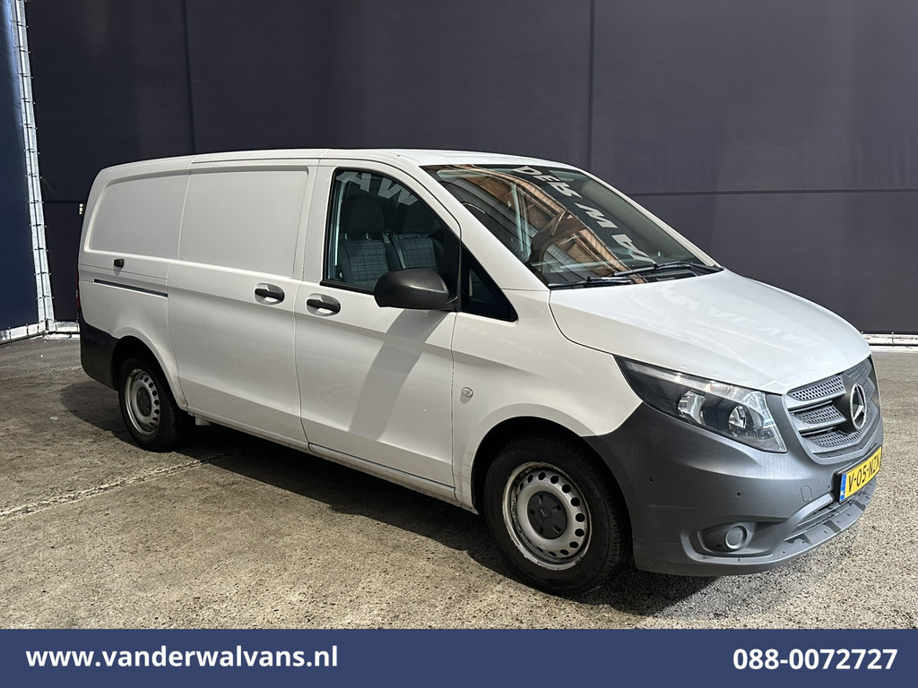 Mercedes-Benz Vito 114 CDI 136pk L2H1 Euro6 Airco | Camera | Cruisecontrol | Stoelverwarming Trekhaak, Parkeersensoren, Bijrijdersbank 8