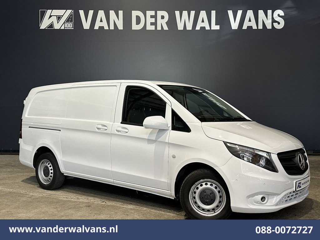 Mercedes-Benz Vito 114 CDI 136pk L2H1 Euro6 Airco | Camera | Navigatie | Apple Carplay | Cruisecontrol Android Auto, Parkeersensoren, Bijrijdersbank, Bumper in de kleur