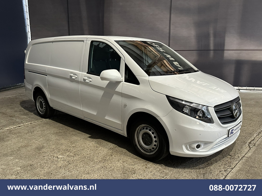 Mercedes-Benz Vito 114 CDI 136pk L2H1 Euro6 Airco | Camera | Navigatie | Apple Carplay | Cruisecontrol Android Auto, Parkeersensoren, Bijrijdersbank, Bumper in de kleur 10