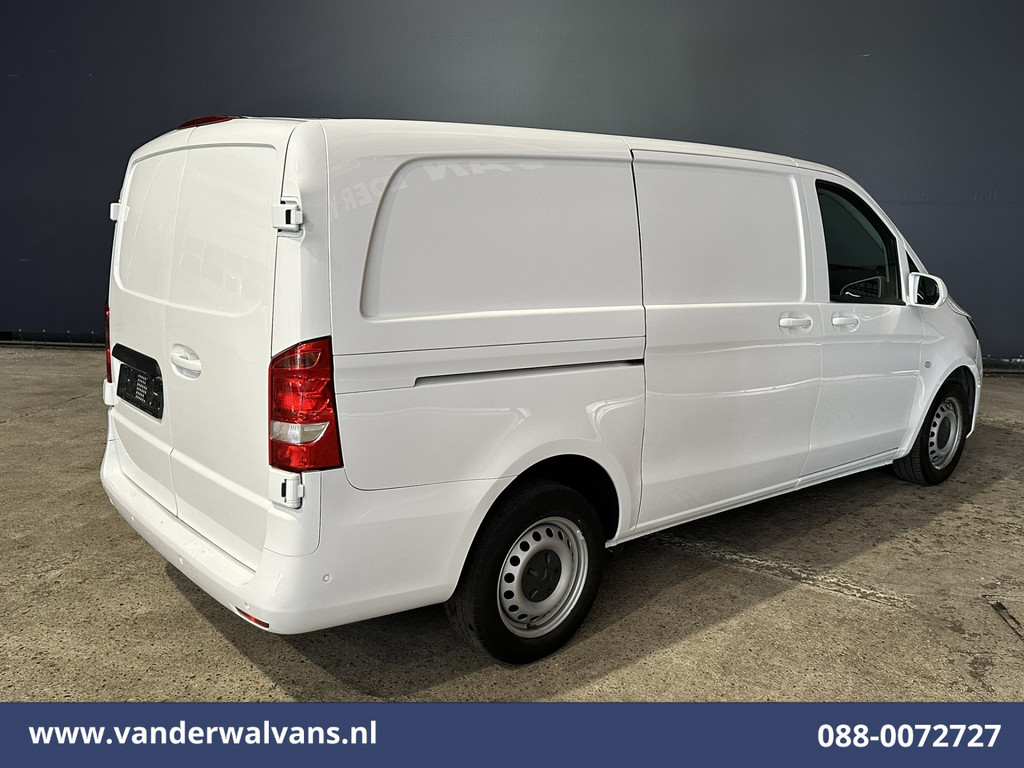 Mercedes-Benz Vito 114 CDI 136pk L2H1 Euro6 Airco | Camera | Navigatie | Apple Carplay | Cruisecontrol Android Auto, Parkeersensoren, Bijrijdersbank, Bumper in de kleur 12