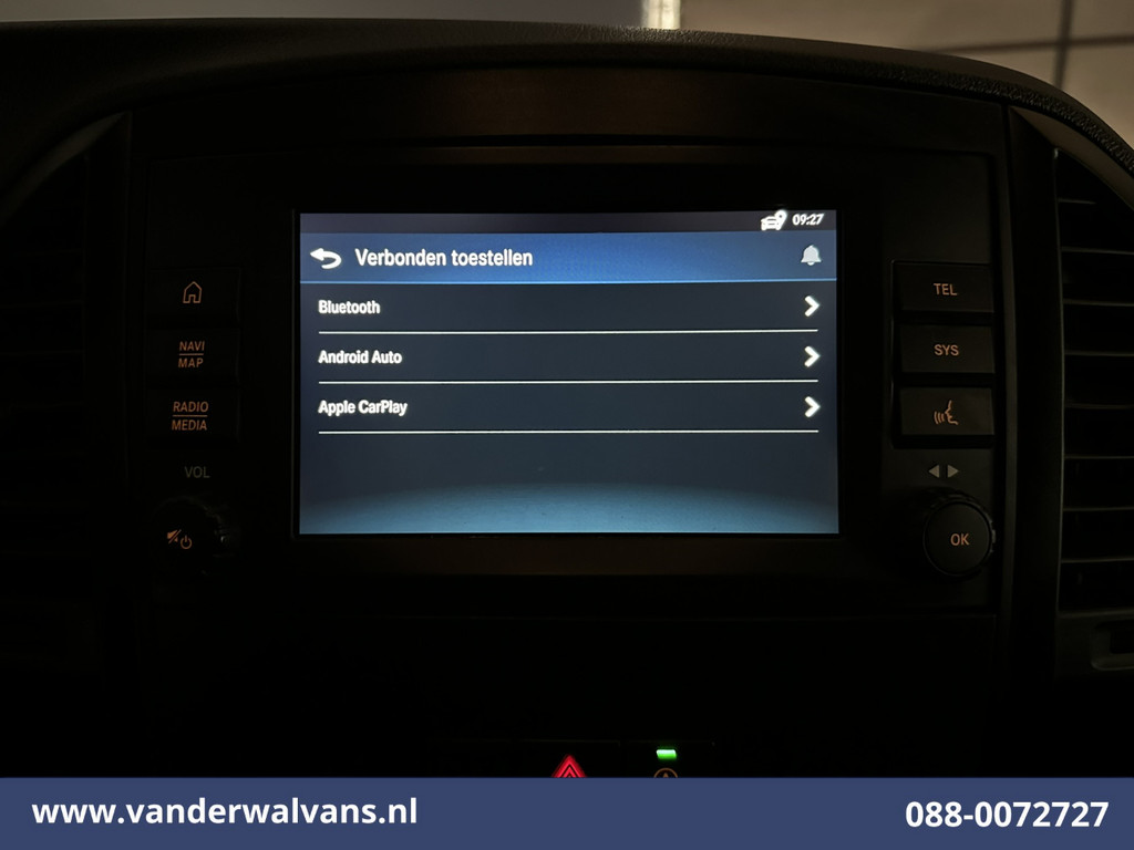 Mercedes-Benz Vito 114 CDI 136pk L2H1 Euro6 Airco | Camera | Navigatie | Apple Carplay | Cruisecontrol Android Auto, Parkeersensoren, Bijrijdersbank, Bumper in de kleur 4