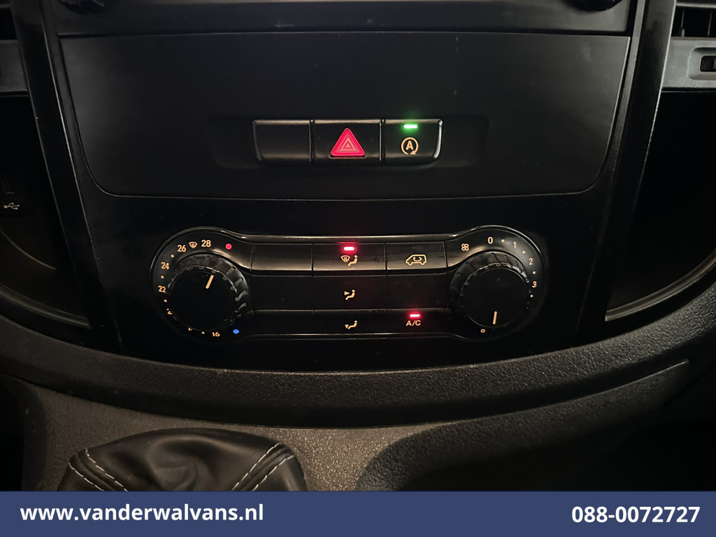 Mercedes-Benz Vito 114 CDI 136pk L2H1 Euro6 Airco | Camera | Navigatie | Apple Carplay | Cruisecontrol Android Auto, Parkeersensoren, Bijrijdersbank, Bumper in de kleur 7