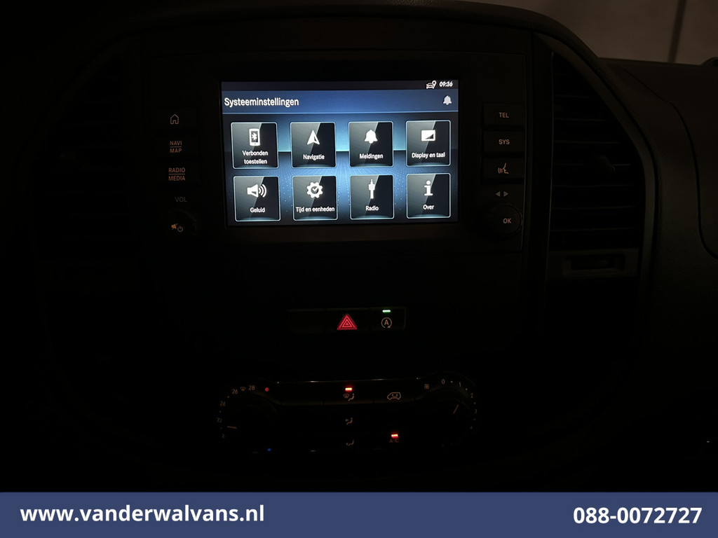 Mercedes-Benz Vito 114 CDI 136pk L2H1 Euro6 Airco | Camera | Navigatie | Cruisecontrol | Apple Carplay Android Auto, Parkeersensoren, Trekhaak, Bijrijdersbank 17