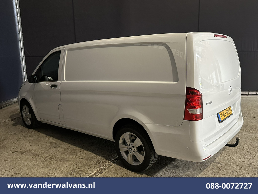 Mercedes-Benz Vito 114 CDI 136pk L2H1 Euro6 Airco | Navigatie | Camera | LM Velgen Cruisecontrol, Bumper in de kleur, Parkeersensoren, Achterklep, Stoelverwarming, Bijrijdersbank, Inrichting 11