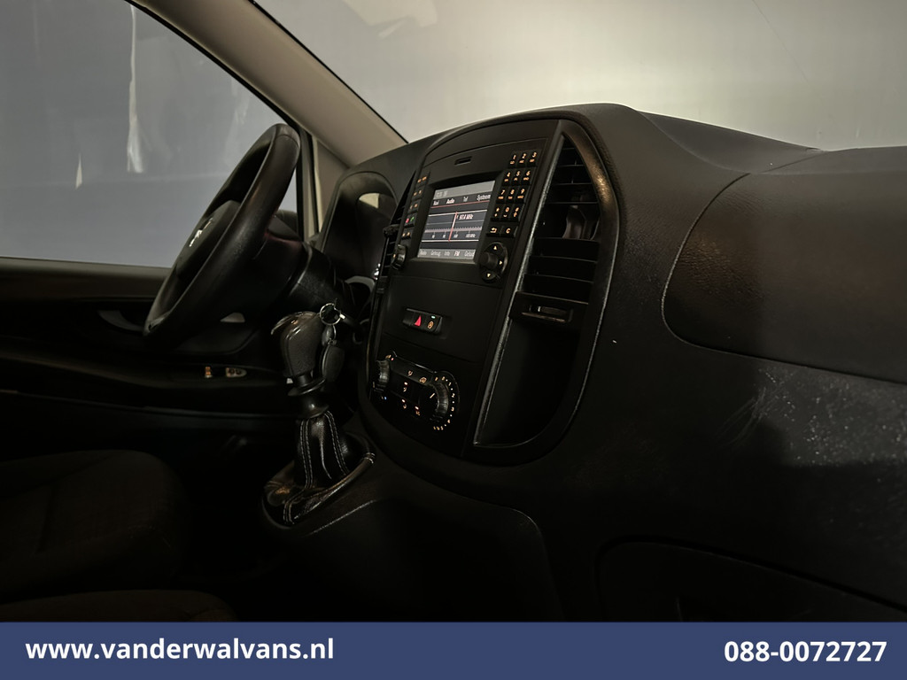 Mercedes-Benz Vito 114 CDI 136pk L2H1 Euro6 Airco | Navigatie | Camera | LM Velgen Cruisecontrol, Bumper in de kleur, Parkeersensoren, Achterklep, Stoelverwarming, Bijrijdersbank, Inrichting 15