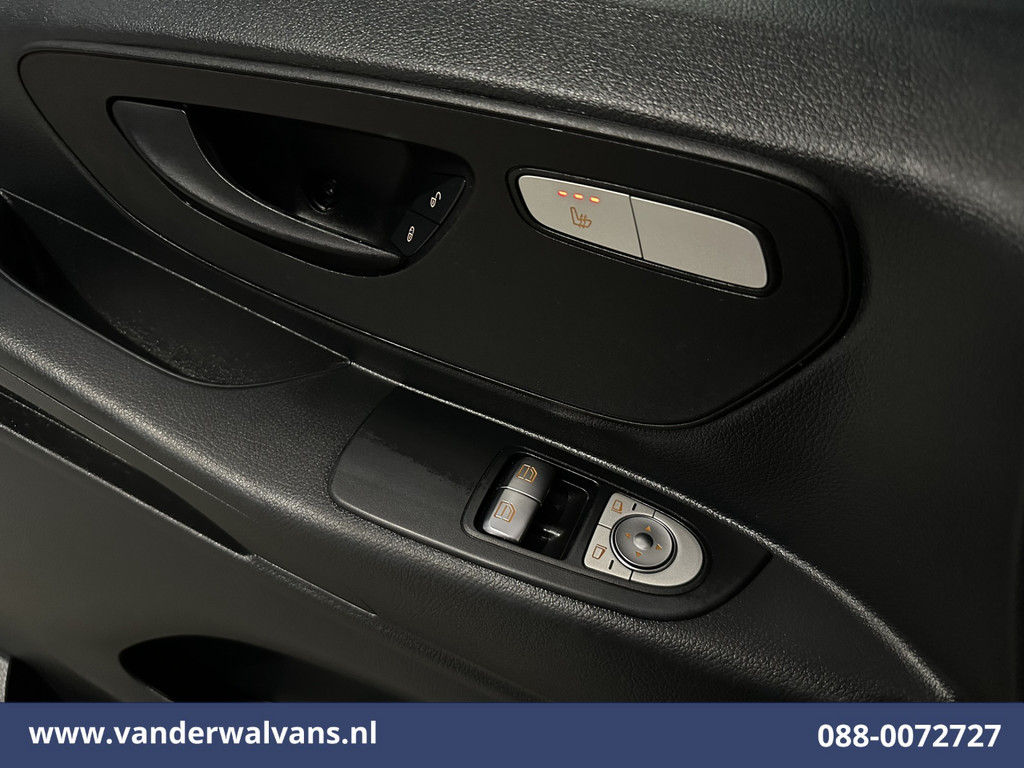 Mercedes-Benz Vito 114 CDI 136pk L2H1 Euro6 Airco | Navigatie | Camera | LM Velgen Cruisecontrol, Bumper in de kleur, Parkeersensoren, Achterklep, Stoelverwarming, Bijrijdersbank, Inrichting 19