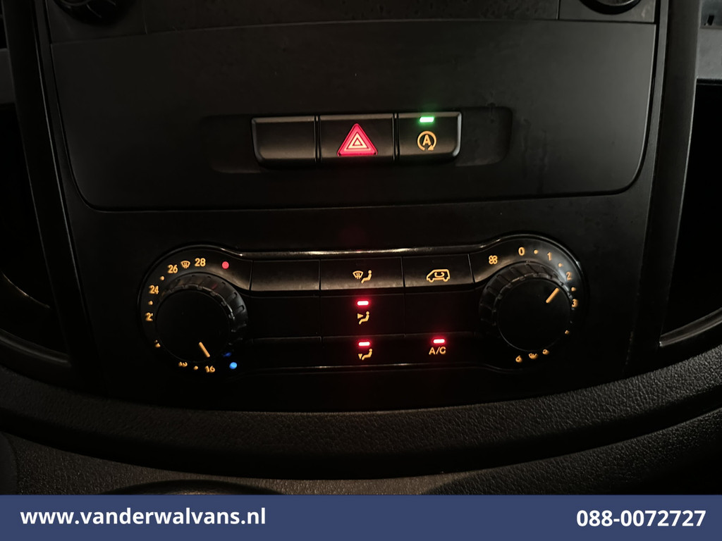 Mercedes-Benz Vito 114 CDI 136pk L2H1 Euro6 Airco | Navigatie | Camera | LM Velgen Cruisecontrol, Bumper in de kleur, Parkeersensoren, Achterklep, Stoelverwarming, Bijrijdersbank, Inrichting 7