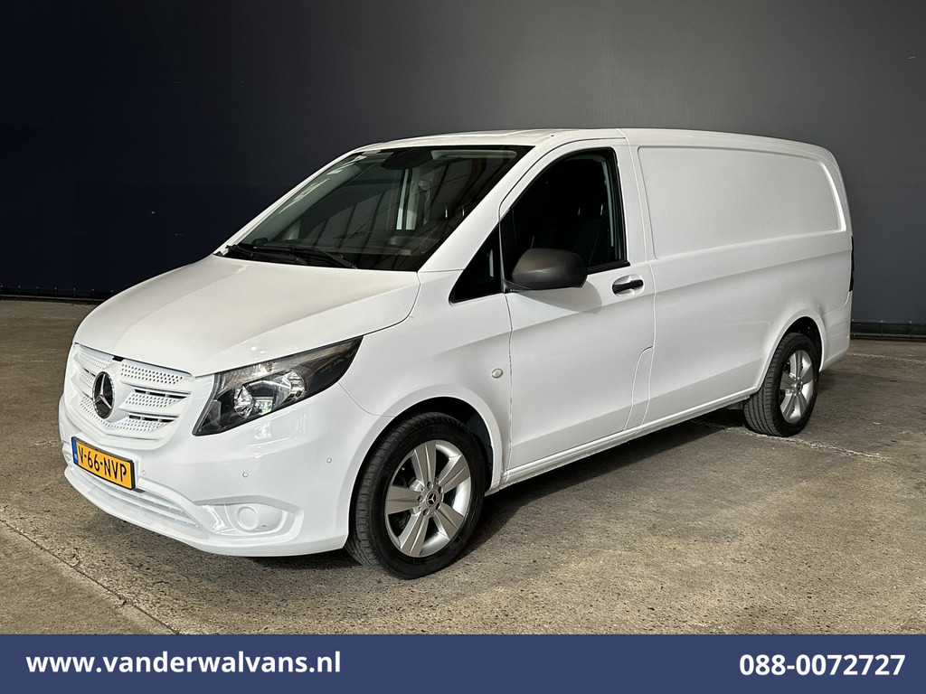 Mercedes-Benz Vito 114 CDI 136pk L2H1 Euro6 Airco | Navigatie | Camera | LM Velgen Cruisecontrol, Bumper in de kleur, Parkeersensoren, Achterklep, Stoelverwarming, Bijrijdersbank, Inrichting 9