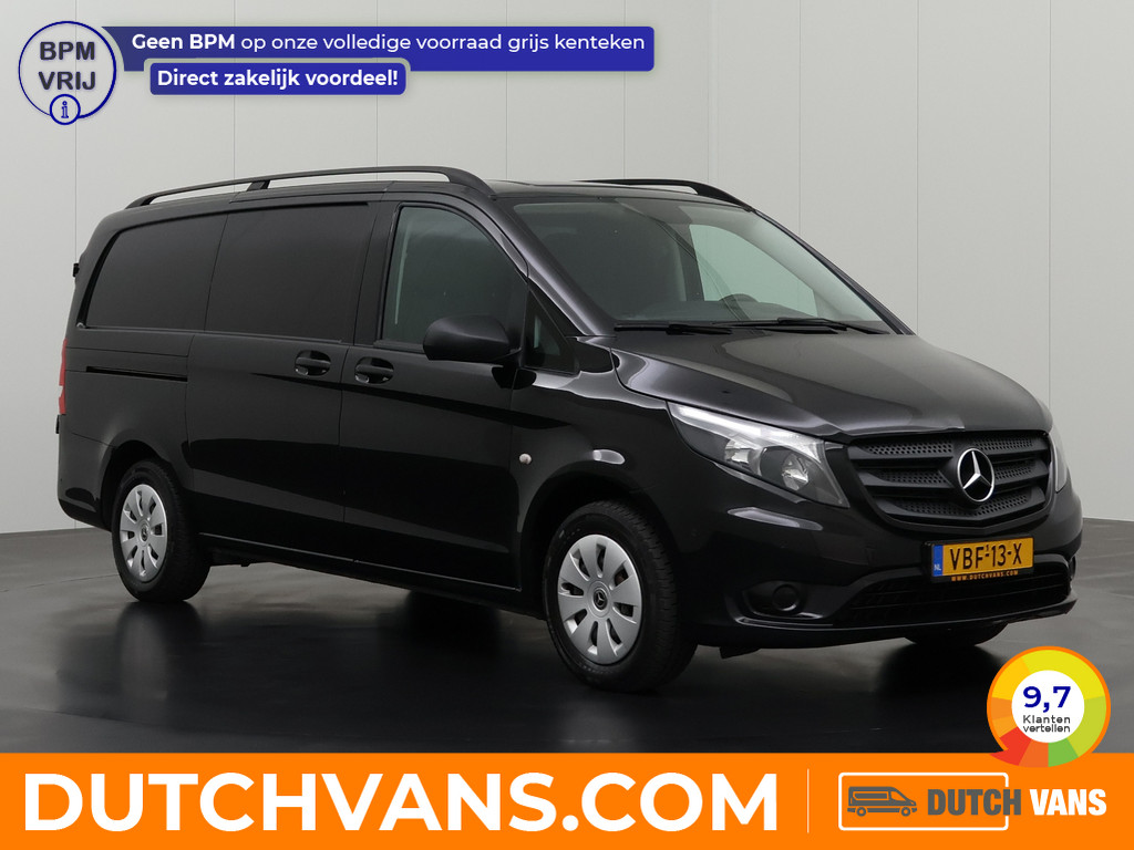 Mercedes-Benz Vito 114CDI 7G-Tronic Automaat Lang | Achterdeuren | Navigatie | Camera | Airco | Cruise | Trekhaak | Betimmering