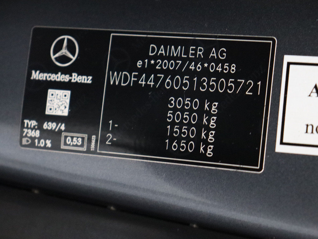 Mercedes-Benz Vito 114CDI 7G-Tronic XXL Dubbele Cabine | Leder | Airco | 2xSchuifdeur | Privacy glass 20