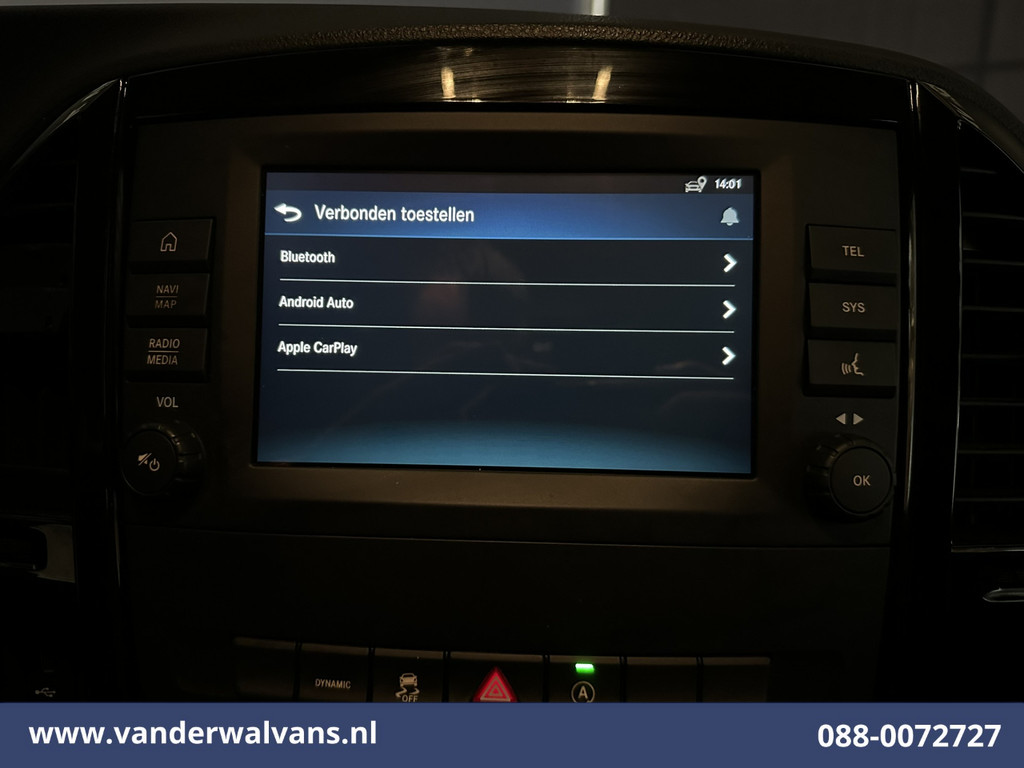 Mercedes-Benz Vito 114 CDI 9G-Tronic Automaat 136pk L3H1 XL Euro6 Airco | Navigatie | Camera | Cruisecontrol | Apple Carplay Android Auto, Parkeersensoren, Bijrijdersbank 7