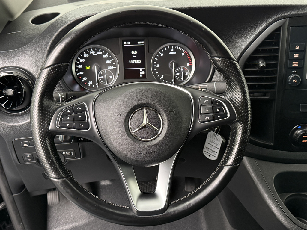 Mercedes-Benz Vito 114CDI 9G-Tronic Automaat Lang | Achterdeuren | Navigatie | Camera | Airco | Cruise | 3-Persoons 14