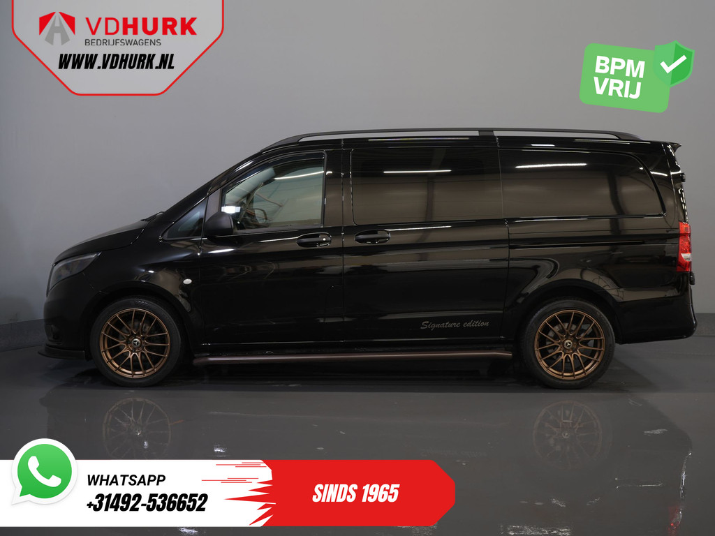 Mercedes-Benz Vito 114 CDI Aut. DC Dubbel Cabine Buffl Leder/ 2x Schuifdeur/ Carplay/ Navi/ Spoiler/ Frontlip/ Sidebars/ 18?LMV/ Cruise/ Airco 10