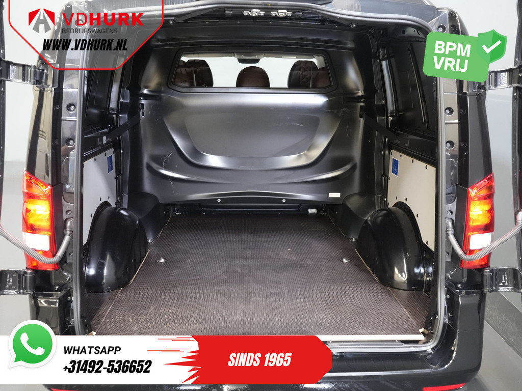 Mercedes-Benz Vito 114 CDI Aut. DC Dubbel Cabine Buffl Leder/ 2x Schuifdeur/ Carplay/ Navi/ Spoiler/ Frontlip/ Sidebars/ 18?LMV/ Cruise/ Airco 15