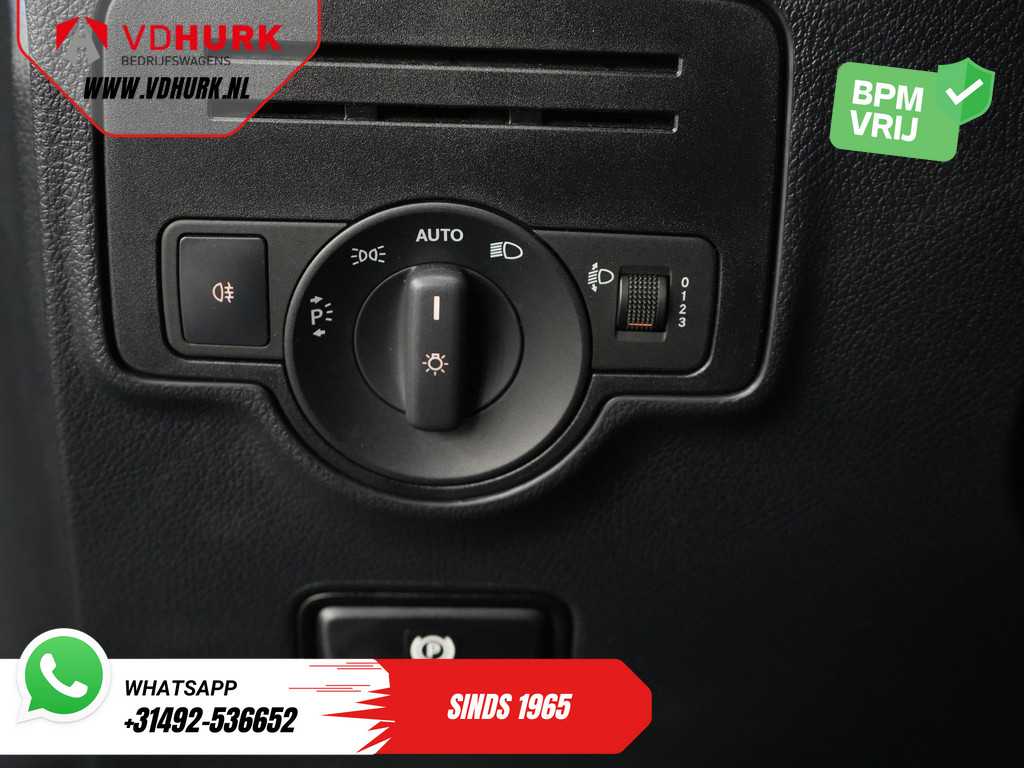 Mercedes-Benz Vito 114 CDI Aut. DC Dubbel Cabine Buffl Leder/ 2x Schuifdeur/ Carplay/ Navi/ Spoiler/ Frontlip/ Sidebars/ 18?LMV/ Cruise/ Airco 18