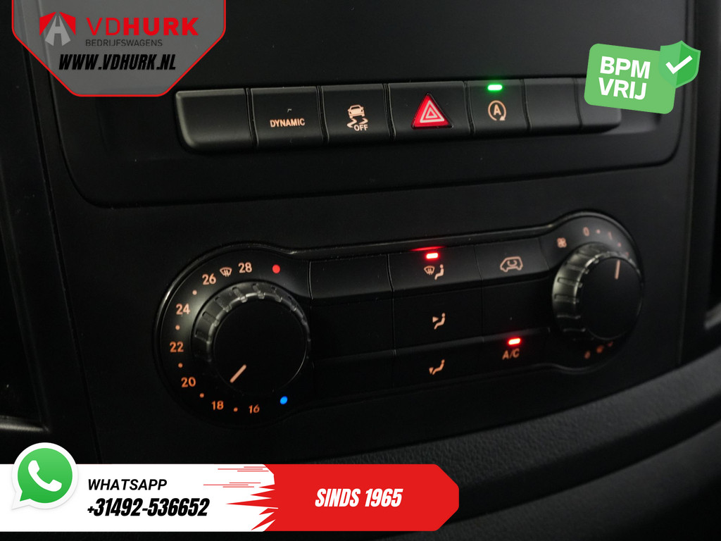 Mercedes-Benz Vito 114 CDI Aut. L3 BPM VRIJ! NL Auto/ Carplay/ Cruise/ DAB/ Camera/ LMV 18?/ Sidebars 21