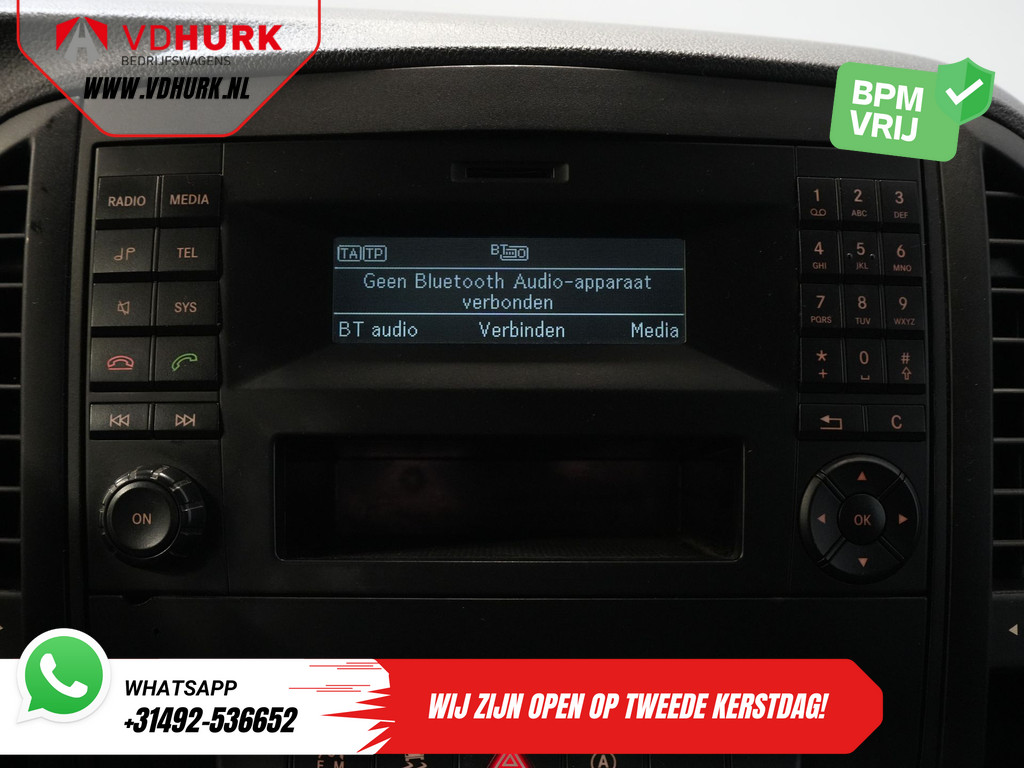 Mercedes-Benz Vito 114 CDI Aut. L3 XL EXPORT ONLY 2x Schuifdeur/ LMV/ Cruise/ Airco/ Trekhaak 21
