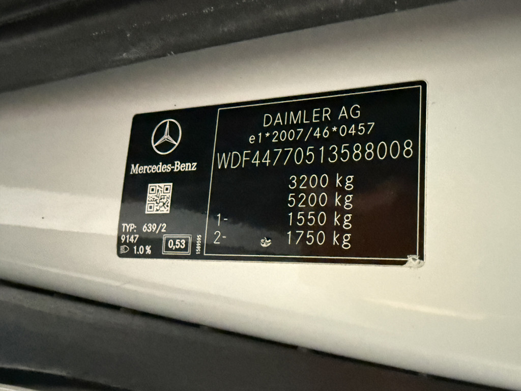 Mercedes-Benz Vito 114CDI Automaat Personenbus | 9-Persoons | Extra Lang | Prijs incl BTW EUR 25289,-- | Airco | Cruise | 2-2-2-3 Stoelopstelling 21