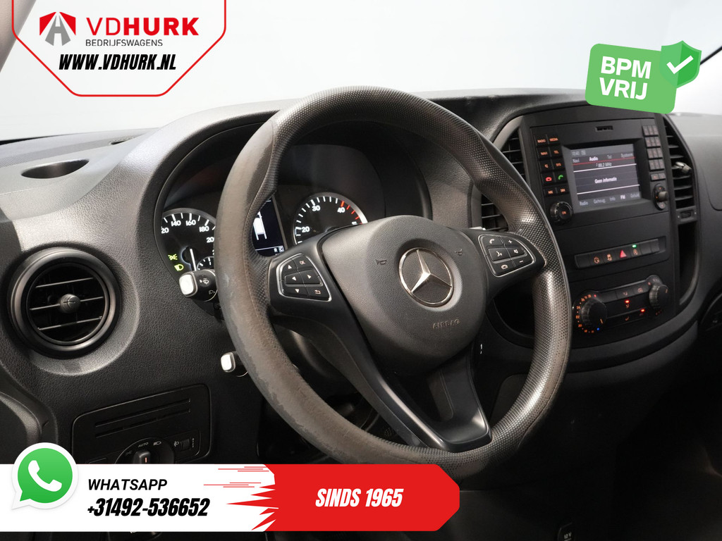 Mercedes-Benz Vito 114 CDI DC Dubbel Cabine Aut. 18LMV/ Cruise/ Sidebars/ Camera/ Navi/ Airco/ Trekhaak 14