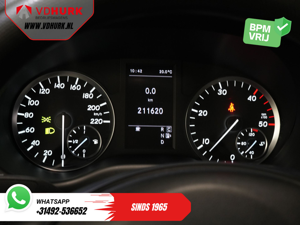 Mercedes-Benz Vito 114 CDI DC Dubbel Cabine Aut. 18LMV/ Cruise/ Sidebars/ Camera/ Navi/ Airco/ Trekhaak 21