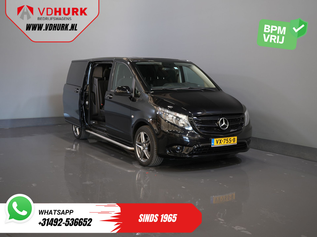 Mercedes-Benz Vito 114 CDI DC Dubbel Cabine Aut. 18LMV/ Cruise/ Sidebars/ Camera/ Navi/ Airco/ Trekhaak 9