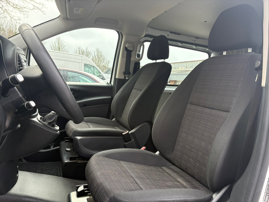 Mercedes-Benz Vito 114 CDI Extra Lang DC Comfort|NAP|EURO6|DUBBELCABINE|airco|cruise|navi|bluetooth|trekhaak|elektrisch pakket 12