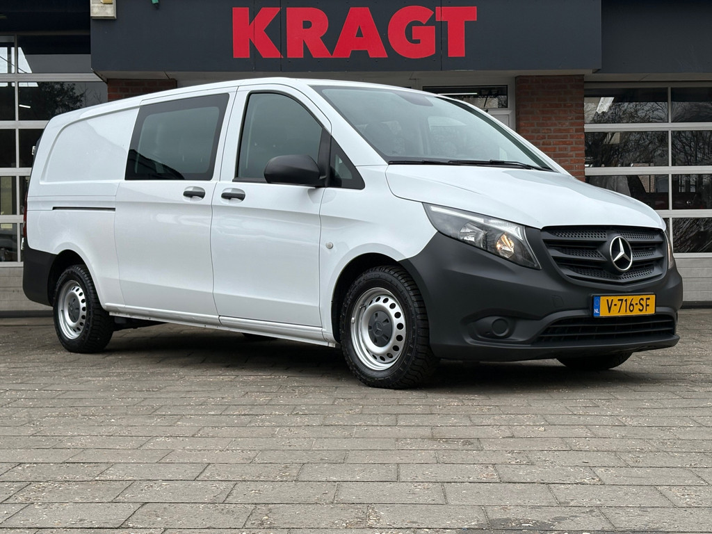 Mercedes-Benz Vito 114 CDI Extra Lang DC Comfort|NAP|EURO6|DUBBELCABINE|airco|cruise|navi|bluetooth|trekhaak|elektrisch pakket 2