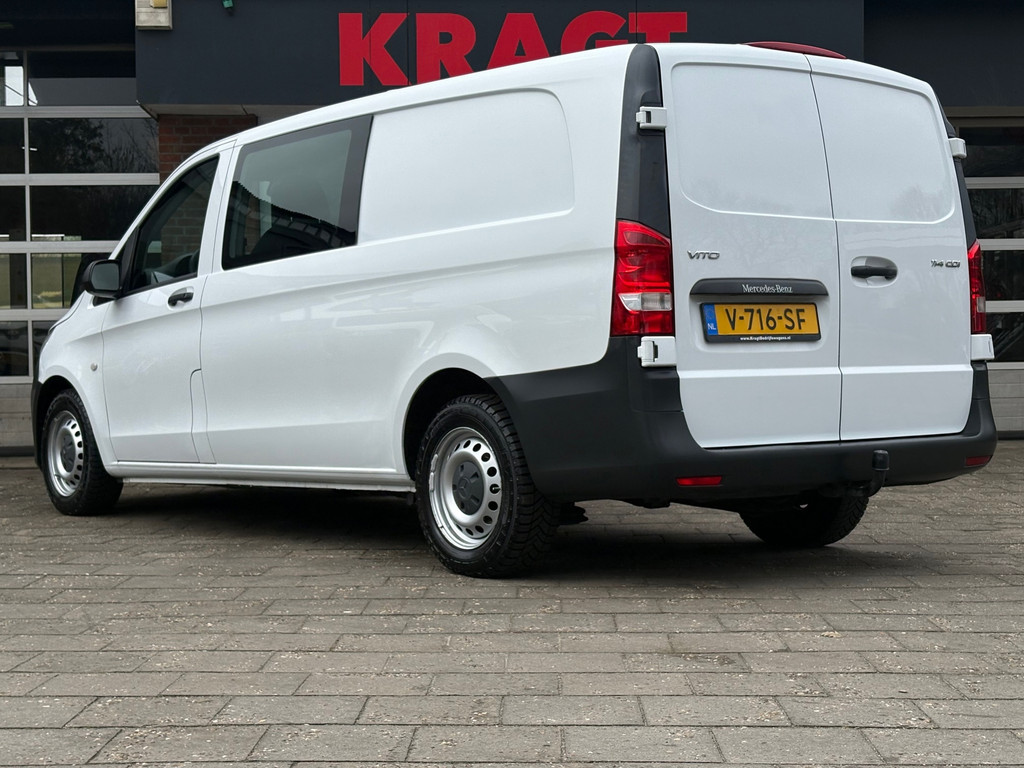 Mercedes-Benz Vito 114 CDI Extra Lang DC Comfort|NAP|EURO6|DUBBELCABINE|airco|cruise|navi|bluetooth|trekhaak|elektrisch pakket 3