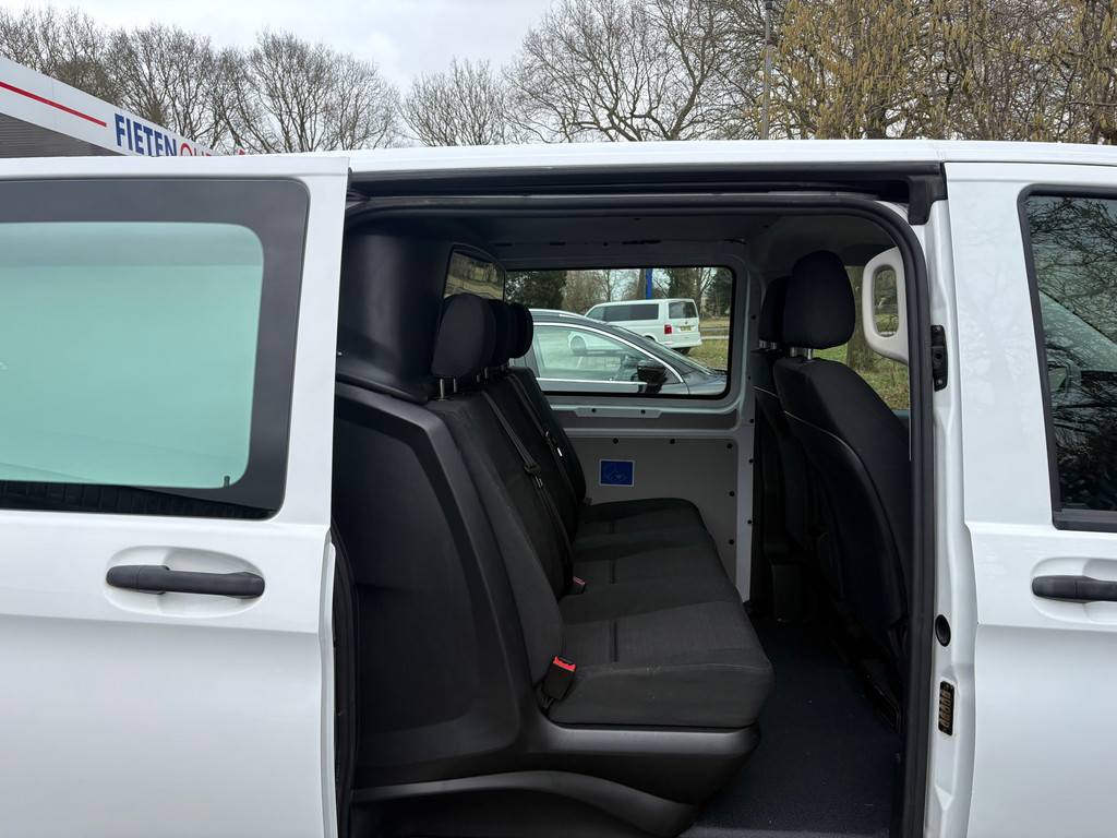 Mercedes-Benz Vito 114 CDI Extra Lang DC Comfort|NAP|EURO6|DUBBELCABINE|airco|cruise|navi|bluetooth|trekhaak|elektrisch pakket 9