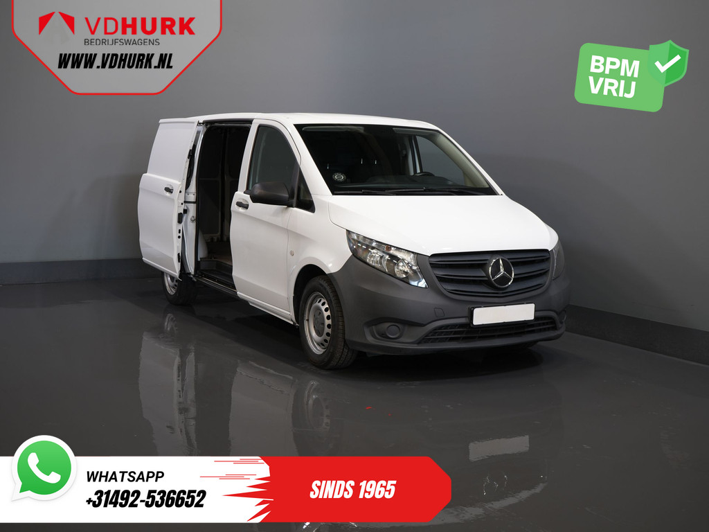 Mercedes-Benz Vito 114 CDI L2 Aut. BPM VRIJ Adapt.Cruise/ Standkachel/ Stoelverw./ Navi/ Carplay/ Camera/ Trekhaak/ Airco 9
