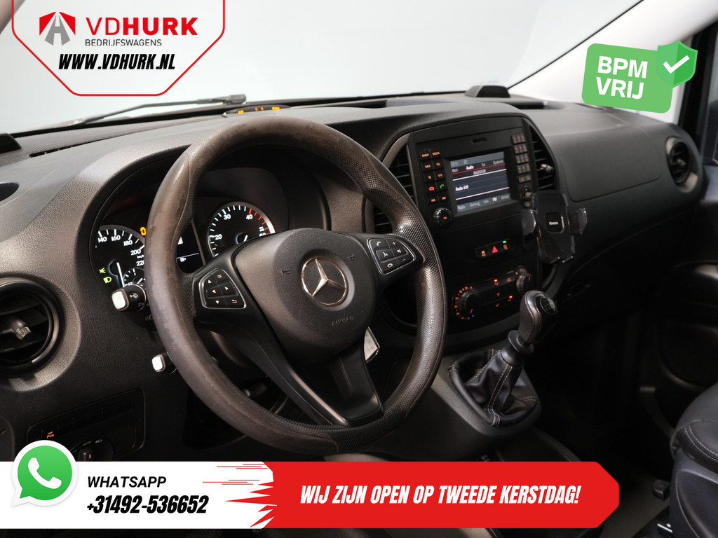 Mercedes-Benz Vito 114 CDI L2 DC Dubbel Cabine MARGE NL Auto/ LED/ 19 LMV/ Camera/ Cruise/ Spoiler/ Roofrails/ Trekhaak 14