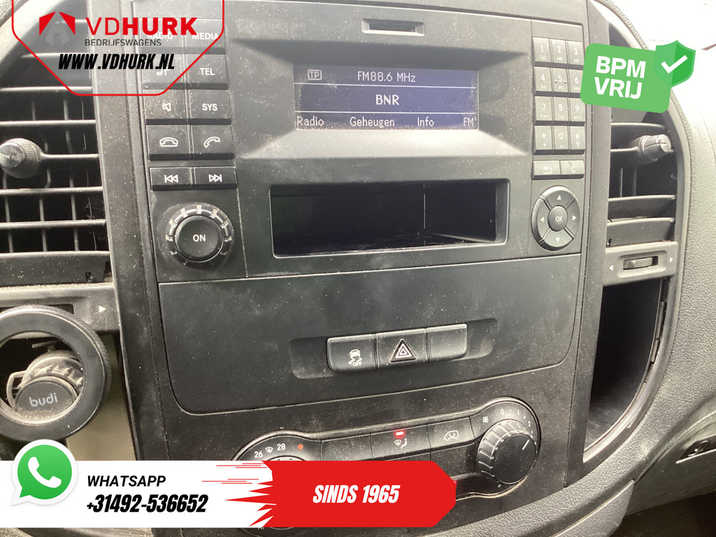 Mercedes-Benz Vito 114 CDI L2 EXPORT Airco/ 270Gr.Deuren/ Cruise/ Camera/ LMV/ Trekhaak 12
