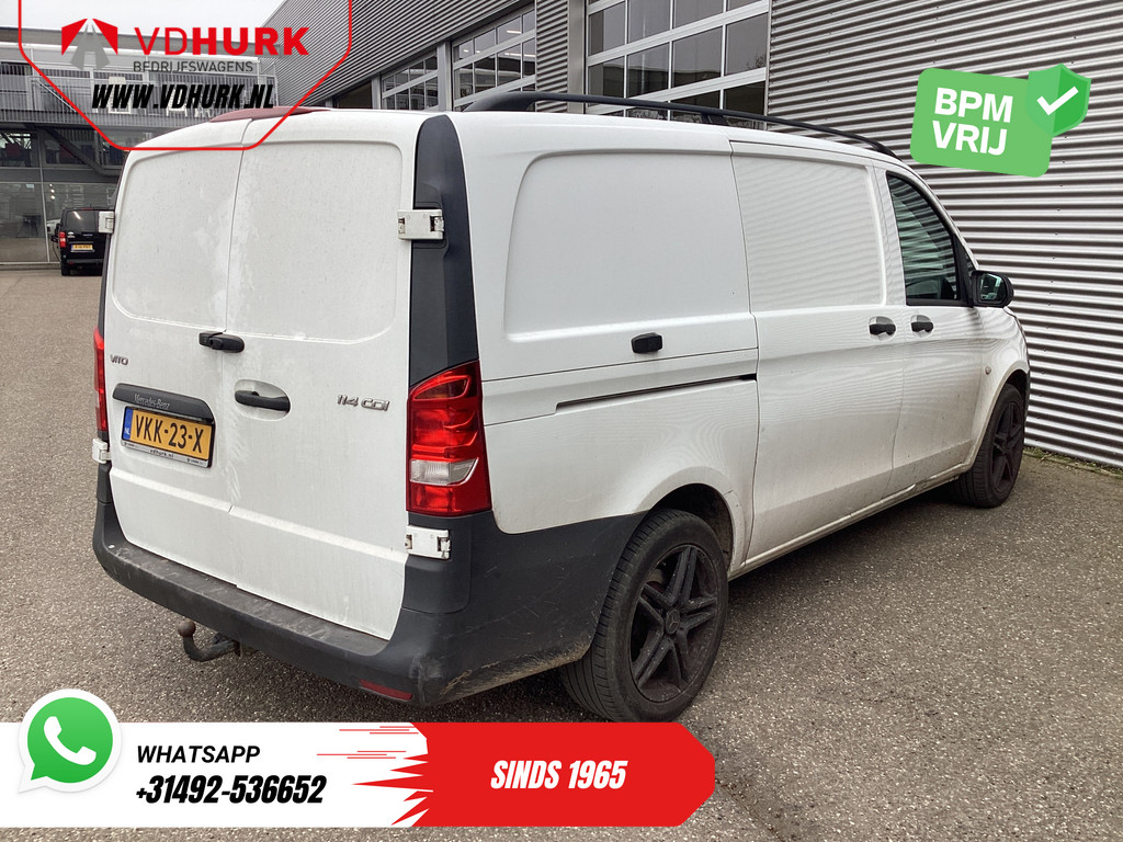 Mercedes-Benz Vito 114 CDI L2 EXPORT Airco/ 270Gr.Deuren/ Cruise/ Camera/ LMV/ Trekhaak 9