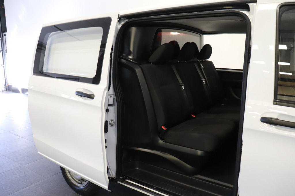 Mercedes-Benz Vito 114 CDI Lang Automaat Dubbel Cabine EURO 6 - Airco - Cruise - Camera - ⬠19.900,- Excl. 9