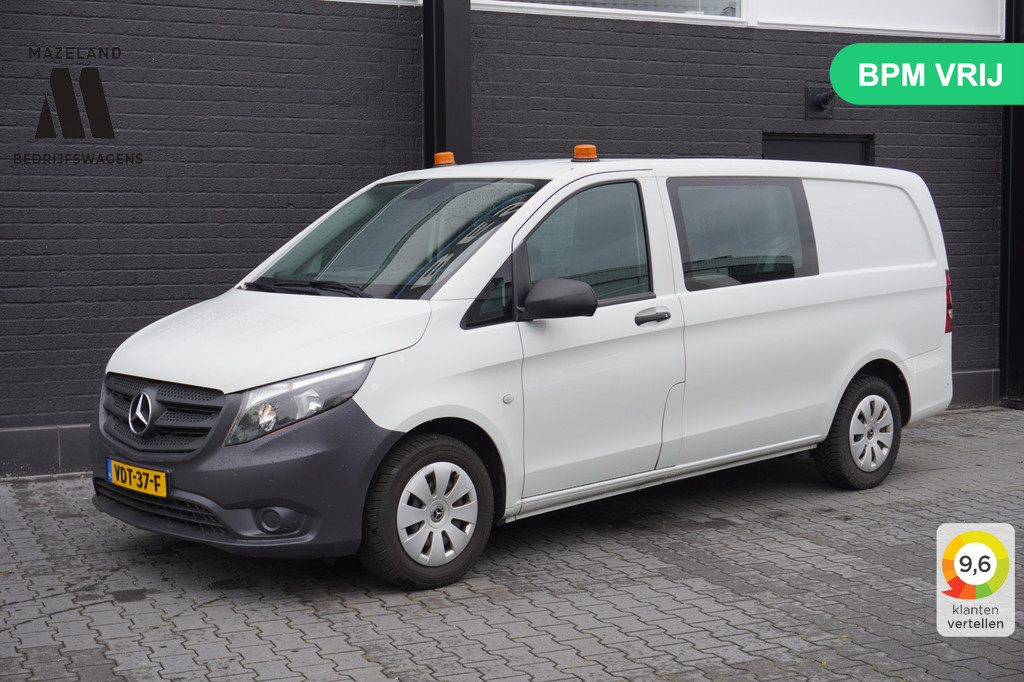Mercedes-Benz Vito 114 CDI Lang Automaat Dubbele Cabine - EURO 6 - Airco - Navi - €19.900,- Excl.