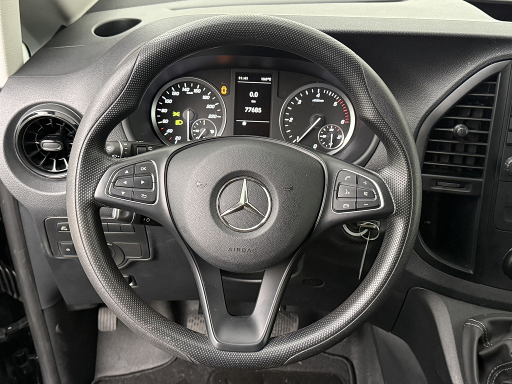 Mercedes-Benz Vito 114CDI Lang Black Edition Dubbele Cabine | Led | Navigatie | Camera | Airco | Cruise | 14